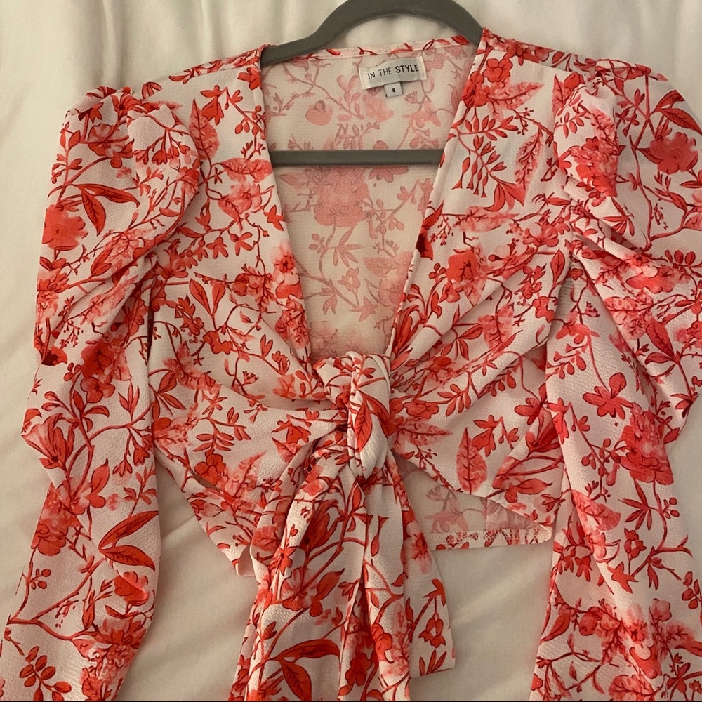 Lorna Luxe “Practically Perfect”Porcelain Rose Top - Picture 6 of 9